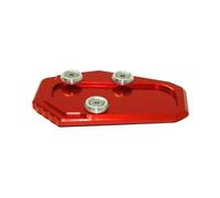 HNUUEISA Motorcycle Kickstand Pad,For BM&W R1200RT R1200 RT K52 2014-2018 Motorcycle Foot Side Stand Extension Pad Support Plate Red