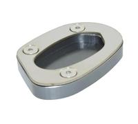 HNUUEISA Motorcycle Kickstand Pad,For Triumph Thruxton 1200 1200R 2016 2017-2020 Motorcycle Kickstand Foot Side Stand Enlarge Support Plate Grey