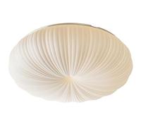 HNVBDOPAE Nordic Simple Creamy Wind Led Ceiling Lamps Bedroom Iron Art Round Ceiling Lights Hallway Close to Ceiling Light Fixtures Three-Color Dimming Ceiling for Living Room Study(23Cm)/60Cm
