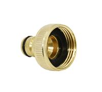 HNVBDOPAE Spray Water Connection Female Thread 1" Brass Connector Garden Faucet Copper Fittings Faucet Water Gun Adapter Connector Garden 15 Pieces/1 inch