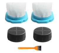 HNVD220J00 Vacuum Filter Compatible with blast Cordless Handheld Vacuum, Home and Car Vacuum Filter (HNVD220J00) 2 Pack and 1 Brush