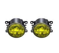 HNVFRDP Fog Light Compatible With C&itroen For DS5 2015 2016 2017 2018 2 Pieces Fog Light Assembly Car Front Driving Lamp DRL Replacements Accessories(XLM Lemon Yellow)
