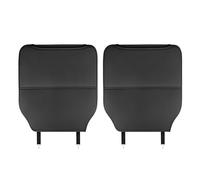 HNWYY Car Seat Kick Mats for Volkswagen VW Taigo Touran Tiguan CC Stain Resistant Waterproof Auto Seat Kick Protectors Back Seat Child Kick Mats Car Accessories,Black