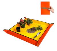 HNXTYAOB Extra Large Repotting Mat for Indoor Plants & Potting Soil Mat Portable Potting Tray Reusable Gardening Mat Garden Gift for Women Men (39.5"X39.5")