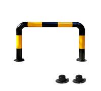 HNZHUXUE Safety Bollard Postcollision Bar, U-Shaped Driveway Barrier with Removable Base & Bolts, Prevent Parking Spaces from Being Occupied/100 * 60Cm(39 3/8 * 23 5/8In)
