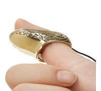 HNZMDY Thumb Ring for Traditional Archery | Brass Thumb Release | Handcrafted Mongolian Style Archery Ring | Hunting & Target Practice Accessory (22#)