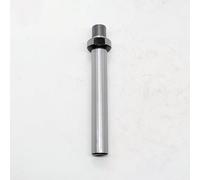 HNZZQFR 1PC M14*1 D12*100L Solid Lathe Spindle Shank Arbor, External Thread Chuck Mandrel, Chrome Plated Straight Shaft for Mini Wood Lathe, DIY Bead Making & Drill Press Modification