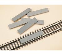 BNIB 48603 OO HO Gauge Track Crossing Concrete Plates Auhagen