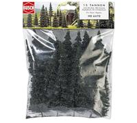 Busch 6470 HO 15 Assorted Pine Trees