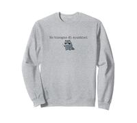 Ho Bisogno di Spuntini, Procione, I Require Snacks, Raccoon Sweatshirt