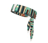 Ho Chi Minh Cityscape Print Tie Headband For Women Men, Ninja Headbands, Adjustable Moisture Wicking Cooling Headband