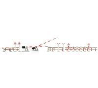 Ho Dummy Level Crossing Set