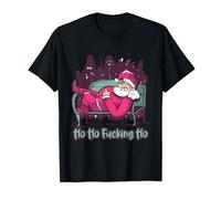Ho Ho Fucking Ho - Grumpy Santa Christmas T-Shirt