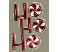 Ho Ho Ho Holiday Notebook, Light Green: 8.5x11, 200 Lined Pages: A Whimsical Christmas Notebook/Journal Featuring Hand Drawn Design