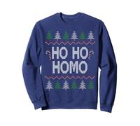 Ho Ho Ho Homo Homosexual LGBT Gay Ugly Christmas Sweatshirt