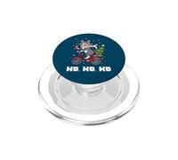 Ho, Ho, Ho, Merry Catmas Bicycle Cat Christmas PopSockets PopGrip for MagSafe