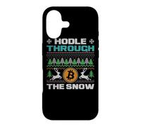 Ho Ho Hodl Hodling Through The Snow Ugly Christmas Sweater Case for iPhone 17