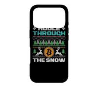 Ho Ho Hodl Hodling Through The Snow Ugly Christmas Sweater Case for iPhone 17 Pro