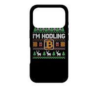 Ho Ho Hodl Hodling Through The Snow Ugly Christmas Sweater Case for iPhone 17 Pro