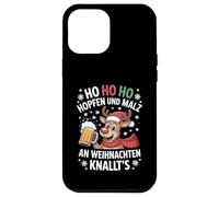 Ho Ho Hol mir mal ein Bier Rentier Spruch Lustig Weihnachts Case for iPhone 12 Pro Max