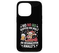 Ho Ho Hol mir mal ein Bier Rentier Spruch Lustig Weihnachts Case for iPhone 13 Pro