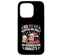Ho Ho Hol mir mal ein Bier Rentier Spruch Lustig Weihnachts Case for iPhone 15 Pro