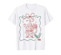 Ho Ho Holiday Santa Christmas Fun Secret Santa T-Shirt