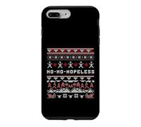 Ho-Ho-Hopeless Funny Christmas Humor Knit Pattern Design Case for iPhone 7 Plus/8 Plus
