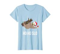 Ho Ho Slo Cute Sloth Funny Christmas T-Shirt T-Shirt