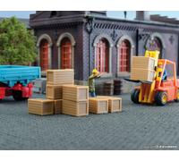 HO Loading good crates, 10 pieces Vollmer Kit 45242