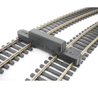 HO/OO 1:76 Model Railway 2 Way Streamline Gauge Parallel/Spacer Track Tool 51mm Compatible with Hornby and Peco Pack of 4