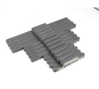 HO/OO 1:76 Model Railway Modellers pack Way Streamline Gauge Parallel Track Tool 51mm Compatible with Hornby and Peco Pack of 12 gauges