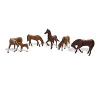 Woodland Scenics HO Chestnut Horses WOOA1842