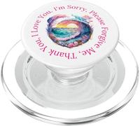 Ho’oponopono Healing Mantra Forgiveness PopSockets PopGrip for MagSafe