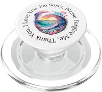 Ho’oponopono Healing Ocean Sunset PopSockets PopGrip for MagSafe