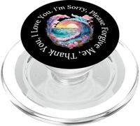 Ho’oponopono Prayer Mantra Meditation PopSockets PopGrip for MagSafe