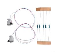 HO Scale Bicolor Ground Signal Dwarf Searchlight with Red/Green Lighting Solution