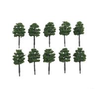 HO Scale Trees 5cm Model Building Trees for Train Set Terrain Building Railway Layout Scene Decoration