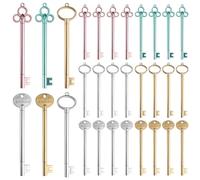 HO-SFSM Pack of 30 key pens, gel ink rollerball pen, key shape, the key pen is particularly practical and creative as a gift