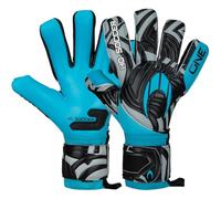 HO Soccer One Negative Junior Goalkeeper Gloves Size 3 Blue
