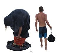 Ho Stevie! Durable Wetsuit Changing Mat/Waterproof Dry-Bag for Surfers (Black)