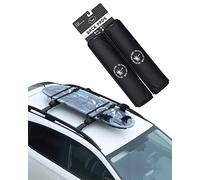 Ho Stevie! Surfboard/SUP Aero Roof Rack Pads (Set of 2 Pads, 28" or 17") for Cars with Crossbars (17")