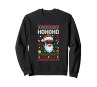 Ho3 Xmas Santa Afro Man Sweater Proud Black Matching Family Sweatshirt