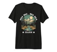 HOA Cozy Season Lover Pine Forest Twilight Nature Vibes Premium T-Shirt