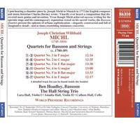 HOADLEY,BEN/THE HALL STRING TRIO - QUARTETS FOR BASSOON AND STRINGS NEW CD