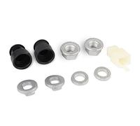 hoaker E-Bike Electric Bicycle Hub Motor Axle M12 Rear Lock Nut/Lock Washer/Spacer/Nut Cover with 12mm Shaft