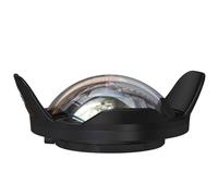 hoaker For SLR Camera 67mm Portable Waterproof Wide Angle Dome Port Lens Housing Case Underwater Diving Parts,20.8x19x8.3cm
