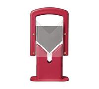 Hoan The Original Bagel Guillotine Universal Slicer, 9.25-Inch, Red