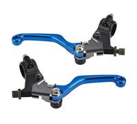 Hoandkp Handle Brake Levers Shorty Brake Lever & Clutch Lever for MTX200 MTX50 MTX80 P50 PC50 QA50 S65 Sport for S90 Super Cub 50 55 1960-1990 Motorcycle Clutch(Blue)