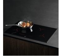 Hob AEG IKB84401FB 78cm Series 3000 4 Zone Hob2Hood Bevelled Induction Hob - BLACK